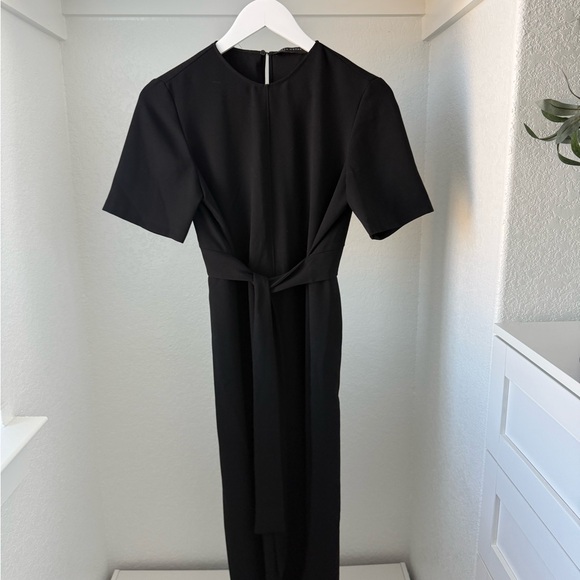 ZARA Black Dress, Size Small, Made In Morocco - Picture 3 of 6